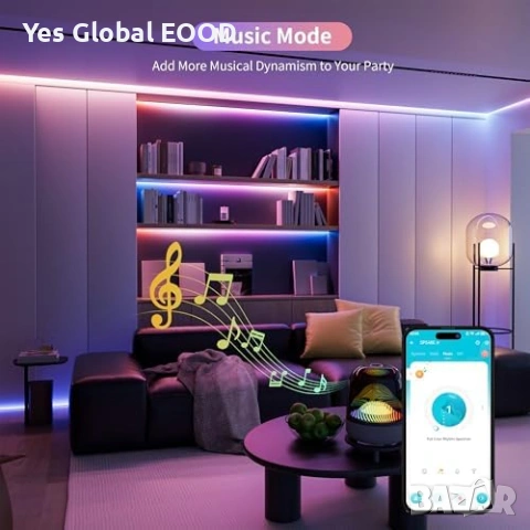 PAUTIX RGB IC COB LED лента 5м 24V, снимка 4 - Лед осветление - 53784307