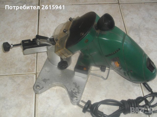 220W/130W-Профи Ел.Машина Заточване Вериги-MATRIX/Top Craft-Герм/Холандия-Отлична-Ъгъл Заточване 30, снимка 8 - Други инструменти - 41043624