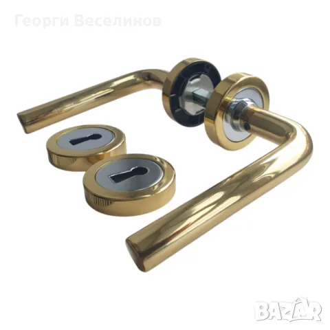Дръжка за входна врата, Linea Bertomani, жълта, снимка 2 - Други - 48789245