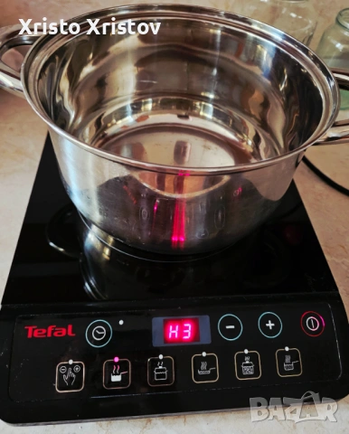 Индукционен котлон Tefal IH2018 / 2100W, снимка 3 - Котлони - 53336604