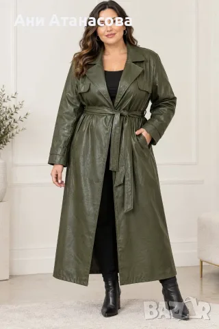 2XL Ново кожено манто 