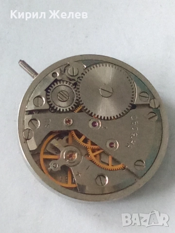Механизъм с циферблат от стар ръчен часовник 52059, снимка 3 - Мъжки - 52260735