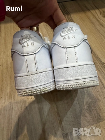 Оригинални бели кецове Nike Air Force 1  ! 39 н , снимка 7 - Детски маратонки - 52179837