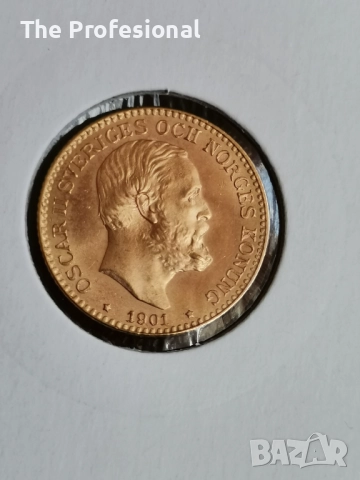 Златна Монета 10 крони, снимка 2 - Нумизматика и бонистика - 52082837