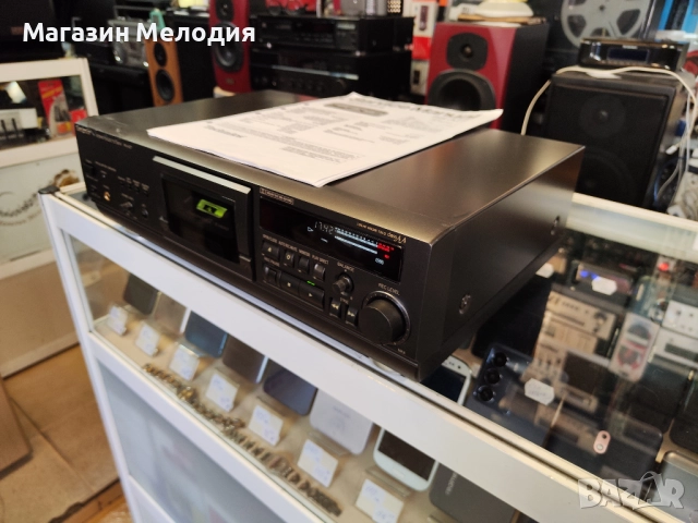 Касетен дек Technics RS-AZ7 Техническо състояние - перфектно. Има забелажки по външния вид., снимка 8 - Декове - 51730793