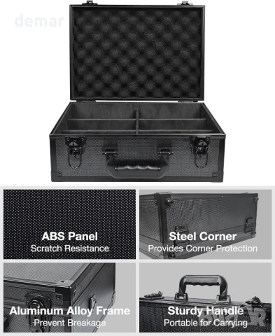 iDiskk Кутия за съхранение с горно зареждане - Заключващ се калъф за картички, снимка 5 - Други ценни предмети - 50916163