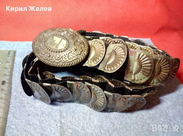СТАР ОРНАМЕНТИРАН МЕТАЛЕН РЕТРО АРТ МОДЕЛ ДАМСКИ КОЛАН 47566, снимка 4 - Колани - 47969437