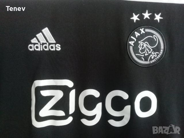 Ajax Amsterdam 2018/2019 Adidas оригинална рядка детска футболна тениска фланелка Аякс 164см - 13-14, снимка 2 - Детски тениски и потници - 41912507