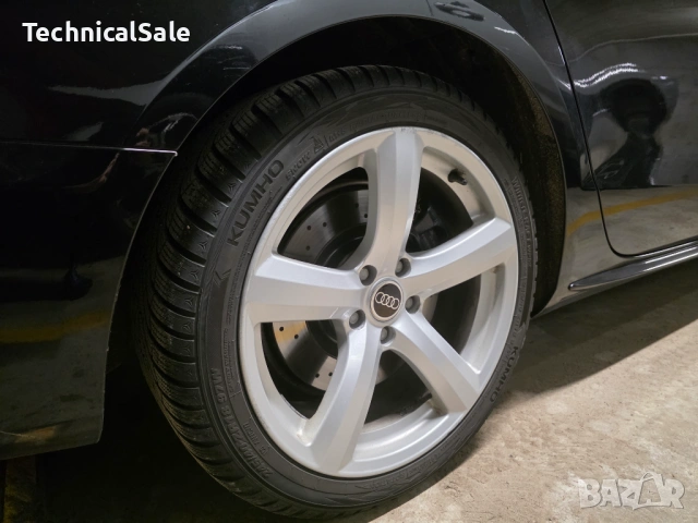 Джанти AUDI 18 " 8Jx18H2 ET31 5x112 + Гуми KUMHO WinterCraft WP52 245/40/R18 DOT:3124, снимка 7 - Гуми и джанти - 53576394