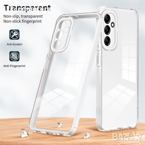 Samsung Galaxy A25 5G Силиконов Калъф Transparent TPU и Протектор, снимка 6 - Калъфи, кейсове - 52739204