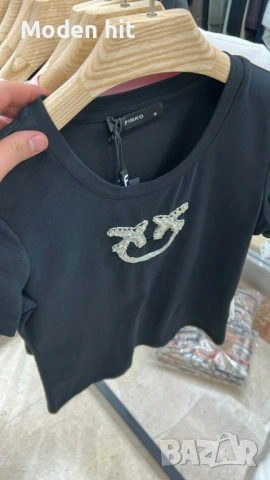 PINKO дамски тениски висок клас реплика, снимка 2 - Тениски - 53614069