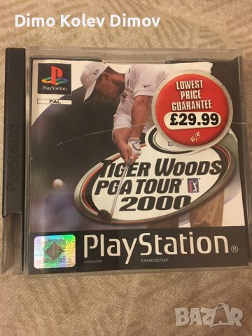 Tiger Woods PlayStation 1, PS 1. PS1.