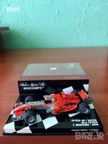 продавам редки модели формула 1 мащаб 1.43 на  minichamps, снимка 4 - Колекции - 51984820
