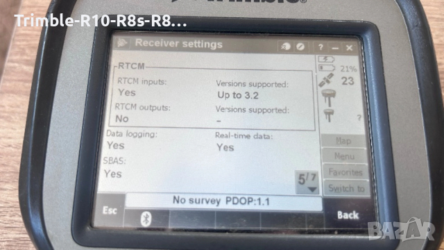 GNSS приемник Trimble R8s, снимка 12 - Други инструменти - 53777877