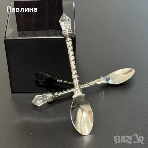 Лъжички за кафе, снимка 6 - Прибори за хранене, готвене и сервиране - 50150756