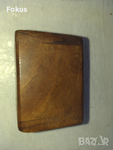 ДЪРВЕНА КУТИЯ ЗА ЧАСОВНИК, снимка 3 - Антикварни и старинни предмети - 53511740