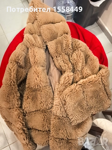 Пухено палто