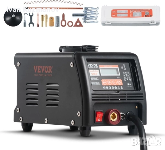 VEVOR Ausbeulspotter 3 kW и  VEVOR Dual Pro Ausbeulspotter 5-kW Stahl-/Aluminiumpla