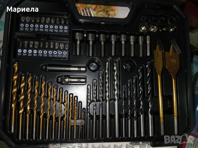 Комплект свредла Werckmann, 63 части, снимка 6 - Други инструменти - 53619375