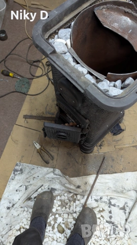 Стара антична печка, снимка 10 - Други ценни предмети - 53532195