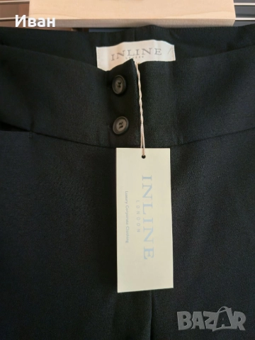 Inline London дамски класически прави панталони, снимка 4 - Панталони - 52517096