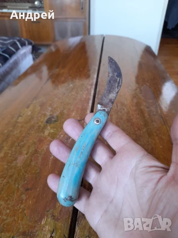 Старо лозарско,овощарско ножче,нож #12, снимка 5 - Други ценни предмети - 51331465