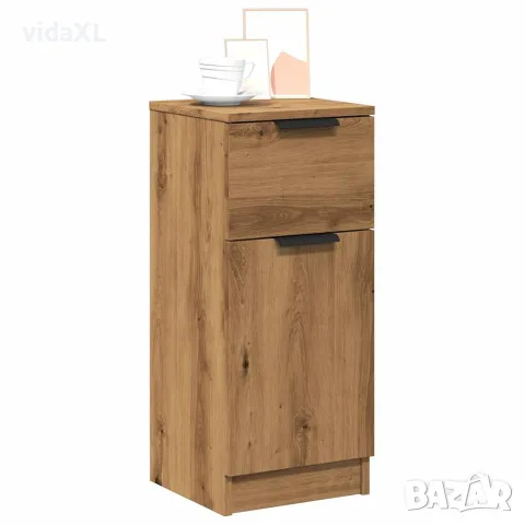vidaXL Шкафове 2 бр. дъб Artisan 30x30x70 cm Инженерна дървесина, снимка 8 - Бюфети - 56148353