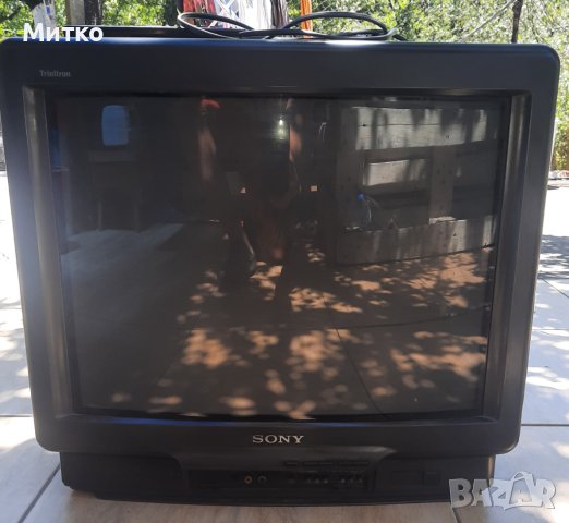 Телевизор Сони SONY Trintron модел KV2185 MK с дистанционно за части, снимка 1 - Телевизори - 41695198