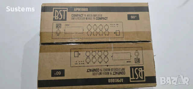Усилвател BST APM1060 –  60 W, с USB, SD, BLUETOOTH, FM, снимка 9 - Ресийвъри, усилватели, смесителни пултове - 56182526