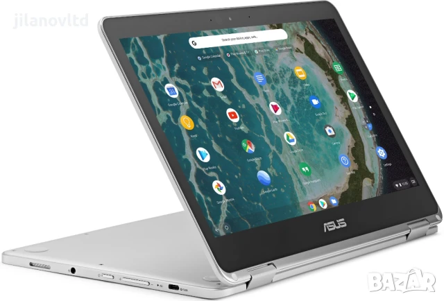Лаптоп ASUS Chromebook Flip C302C M7-6Y75 8GB 64GB ChromeOS ГАРАНЦИЯ, снимка 2 - Лаптопи за дома - 51264255