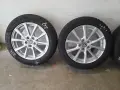 Комплект 17" джанти Autec Valenti с зимни гуми Semperit 215/55 R17 (DOT 2023), снимка 1