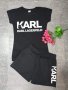 Дамски летен екип Karl Lagerfeld в 2 цвята , снимка 1 - Комплекти - 35893302