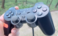 Оригинален Playstation 2 Black Controller SCPH 10010(6), снимка 1 - Аксесоари - 44807930