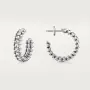 CARTIER Clash de Cartier White Gold Hoop Дамски Обеци, снимка 4
