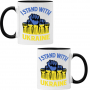 Чаша I STAND WITH UKRAINE,спрете войната, подкрепям Укркайна, снимка 1
