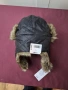 шапка ушанка Wrangler,черна с естествен заешки косъм, снимка 2