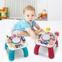 Интерактивна бебешка, музикална масичка с игри, снимка 1 - Музикални играчки - 41341897