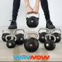 WINNOW подувка дъмбел с плоска основа и нехлъзгаща дръжка 9 кг, снимка 7