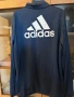 Ново спортно 100 % оригинално марково горнище яке с цип Adidas унисекс модел , снимка 5