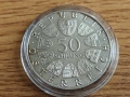 Австрия 50 шилинга 1966 СРЕБРО, снимка 2