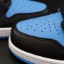 Nike Air Jordan 1 High UNC Blue Toe Нови Оригинални Мъжки Обувки Кецове Маратонки Размер 43 Номер, снимка 12