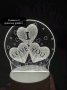Лед нощна лампа за подарък , снимка 10