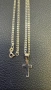 Сребърен  синджир кръст silver 925 чисто нови prasten lanec sinjir, снимка 1