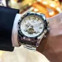 Мъжки автоматичен часовник с Ретро дизайн -20% Промоция*/ Механичен!, снимка 2