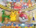 Комплект с фигурки на Покемон, Пикачу (Pokemon, Pikachu), снимка 1 - Фигурки - 41455889