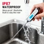 ThermoPro дигитален термометър за месо, термометър за храна, сонда 14,5 см, снимка 3