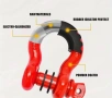 Комплект D-ring шегели за офроуд и теглене, снимка 5