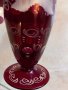 Кристална ваза рубинен кристал , снимка 6