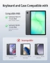 Нова Подсветена клавиатура калъф таблет Samsung Tab A9+ A11+ 11" Самсунг, снимка 2