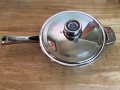 английски Тиган от неръждаема стомана със слоесто дъно и други, снимка 3